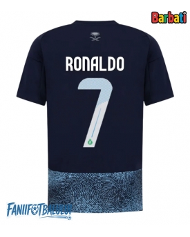 Al-Nassr Cristiano Ronaldo #7 Tricou Fotbal Replică 2025-26 Barbati Deplasare